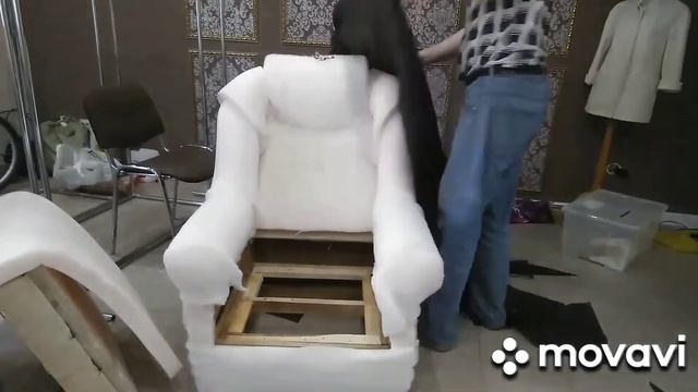 Как сделать кресло своими руками. How to make a chair with your own hands. смотреть онлайн