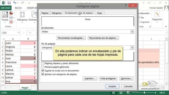 Curso de Excel 2013. 11.1. Configurar página. смотреть онлайн