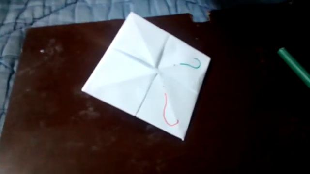 Как сделать гадалку оригами.