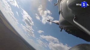 Экипажи вертолётов продолжают уничтожать военные объекты ВСУ