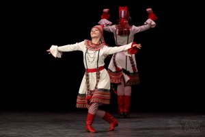 "Мордовский танец", Ансамбль "Школьные годы". "Mordovian Dance", Ensemble "School Years". 4К