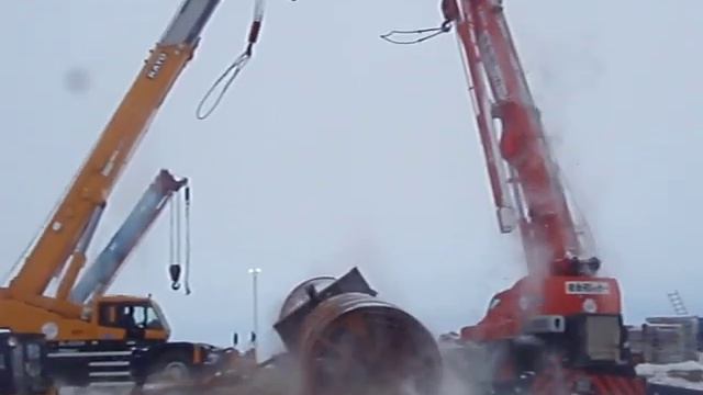 падение рулонного резервуара 5тыс.м3 смотреть онлайн