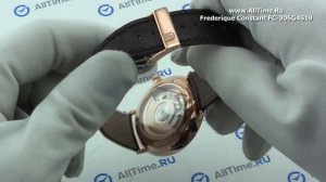 Обзор. Мужские золотые наручные часы Frederique Constant FC-306G4S19