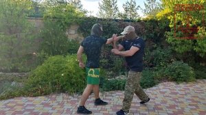 Блок учи уке (изнутри наружу). Как применять.Варианты.
