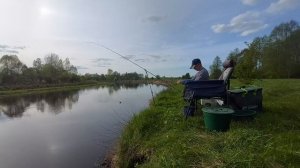 Весенняя рыбалка на реке Неман.