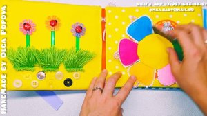 Развивающие книжки из фетра и ткани своими руками