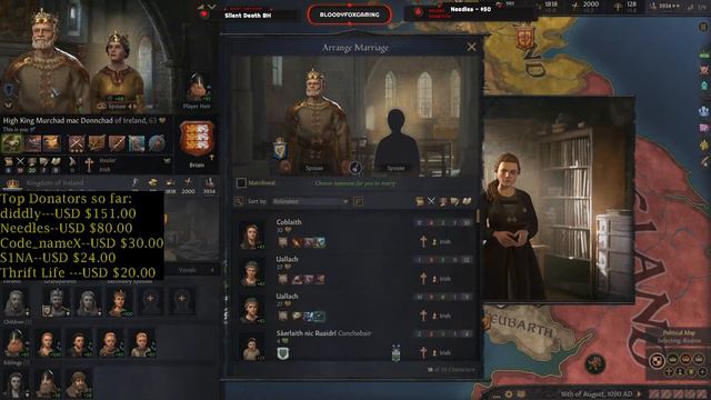 Lets Do Achievements in Crusader Kings 3--Live 1 смотреть онлайн