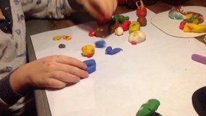 Лепка в средней группе детского сада