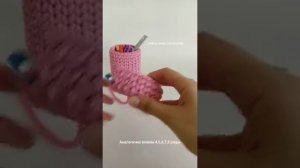 Корзина с выемкой под ватные диски из полиэфирного шнура_[360p].mp4