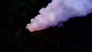 как горит корбит на поле на даче