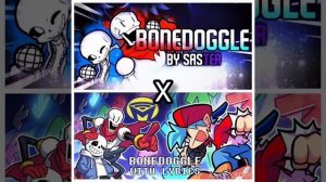 FNF Bonedoggle & FNF Bonedoggle with lyrics (Mashup) #undertale #fridaynightfunkin
