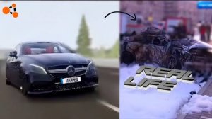 сборник аварий на РЕАЛЬНЫХ СОБЫТИЯХ #1 beamng drive