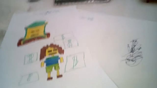 Лёша снимает видео про свои рисунки смотреть онлайн