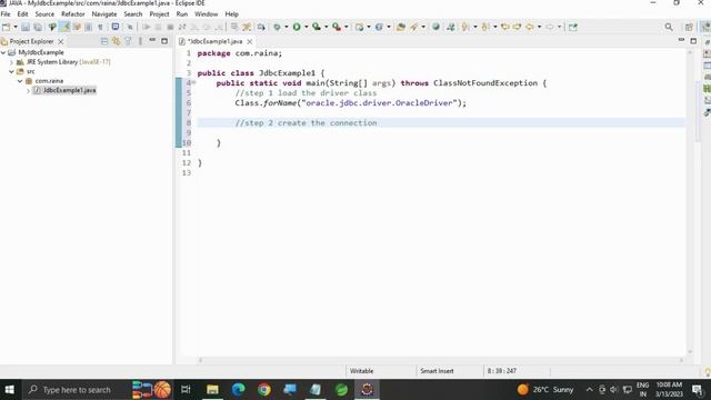 Java JDBC using oracle database 21c ||how to connect oracle database in java eclipse