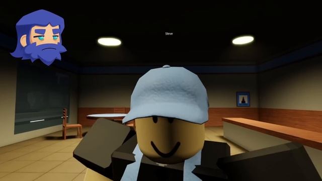 Never Work The NIGHT SHIFT In Roblox... смотреть онлайн