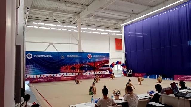 Эстетическая гимнастика. Красноярск. Чемпионат.