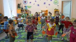 Зарядка для детей под музыку. Листик, листик, листопад