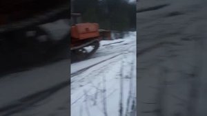 ТДТ 55 мощь, сила!Трелюем лес в горах.#55