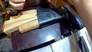 Как легко и просто растянуть Голенище женского сапога