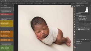 Newborn Collection II Photoshop Actions Tutorial Edit 4 (Retired April 2022)