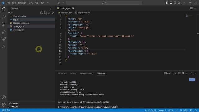 How to Install TypeScript - Fast And Easy Typescript Tutorial For Beginners #typescript