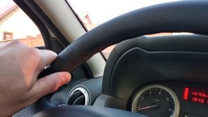 Кожа рулит натяжка без снятия и отзыв