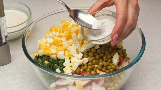 Обалденный Салат с Редиской без Майонеза! ??? Это необычно Вкусно!