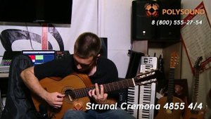 Обзор классической гитары Strunal 4855 (Чехия, бывшая Cremona)