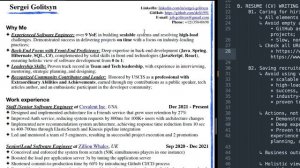 #2. Чек-лист проверки резюме Staff Software Engineer