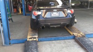 2013 Subaru BRZ , straight pipe 3"