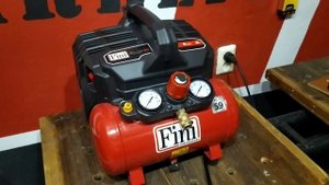 Малошумный компрессор для квартиры, дома, мастерской FINI Siltek S/6 или Stanley FatMax DST 101/8/6