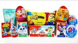 ПЯТНИЧНЫЙ Сюрприз МИКС ЛЕДИ БАГ и СУПЕР КОТ Чипикао Миньоны ТРИ КОТА Cave Club ЮБИЛЕЙНЫЕ КИНДЕРЫ