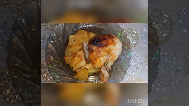Курица с картофелем в рукаве смотреть онлайн