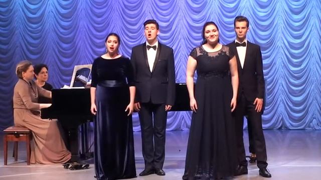 Квартет "Когда волнуется желтеющая нива..." смотреть онлайн