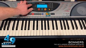 Yamaha PSR-240 Keyboard - Tutorial