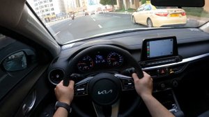 Киа Церато 2022 года , Тест драйв от первого лица Дубай