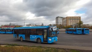 27 маршрут автобуса. 07.10.2022 год. Москва.