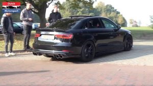 400HP Stage 2 Audi S3 Sedan   Loud Pops & Bangs!  1080 X 1920 1