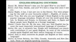 ТЕКСТ ENGLISH-SPEAKING COUNTRIES УЧЕБНИК 5 КЛАСС ВЕРЕЩАГИНА АФАНАСЬЕВА