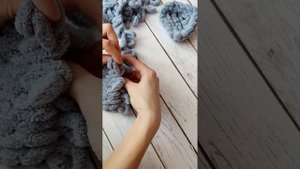 Ушки для балаклавы из Alize puffy?КРАСИВЫЕ И ОБЪЁМНЫЕ УШКИ КОШКИ?ушки для шапочки?вязаные ушки