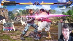 Клип Tekken 8 в стримера вселился школяр