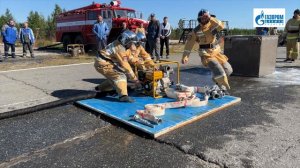 Соревнования по пожарно-прикладному спорту среди филиалов ООО «Газпром добыча Уренгой» 2024