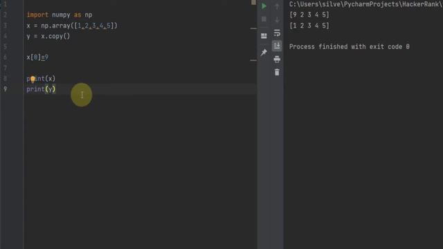 Python Numpy Tutorial - 06 | Copy Vs View | Sinhala