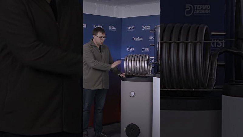 #rispa #бойлеры Обзор модельного ряда косвенного нагрева Rispa: лучшие бойлеры на YouTube Shorts