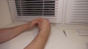 укорочение длины жалюзи ПВХ