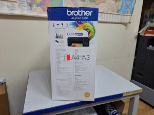 Распаковка и обзор струйного МФУ Brother DCP-T220