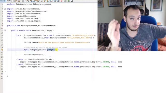 Curso Java #40 - FileInputStream y FileOutputStream смотреть онлайн
