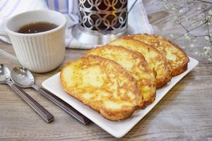 Гренки с яйцом