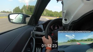 Быстрый круг по Moscow Raceway на BMW M4 Competition G82