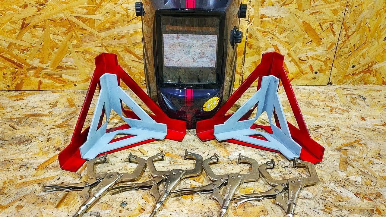 Трехосевая угловая струбцина. 3 Axis Welding Angle Clamp смотреть онлайн